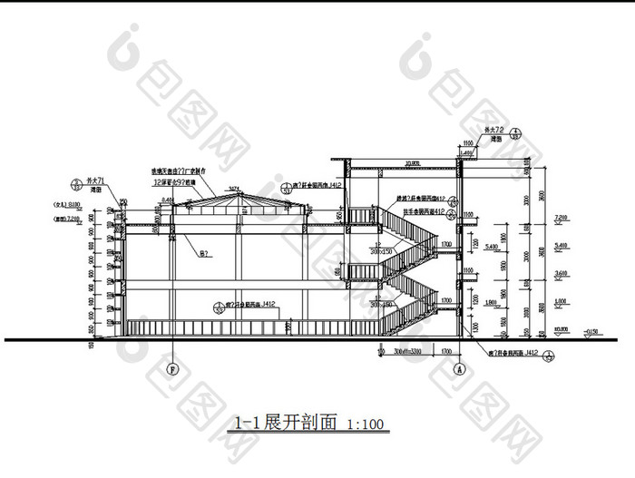 某休闲会所的建筑图CAD