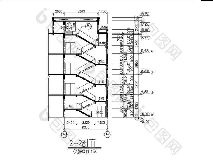 某商务休闲会所设计施工图CAD