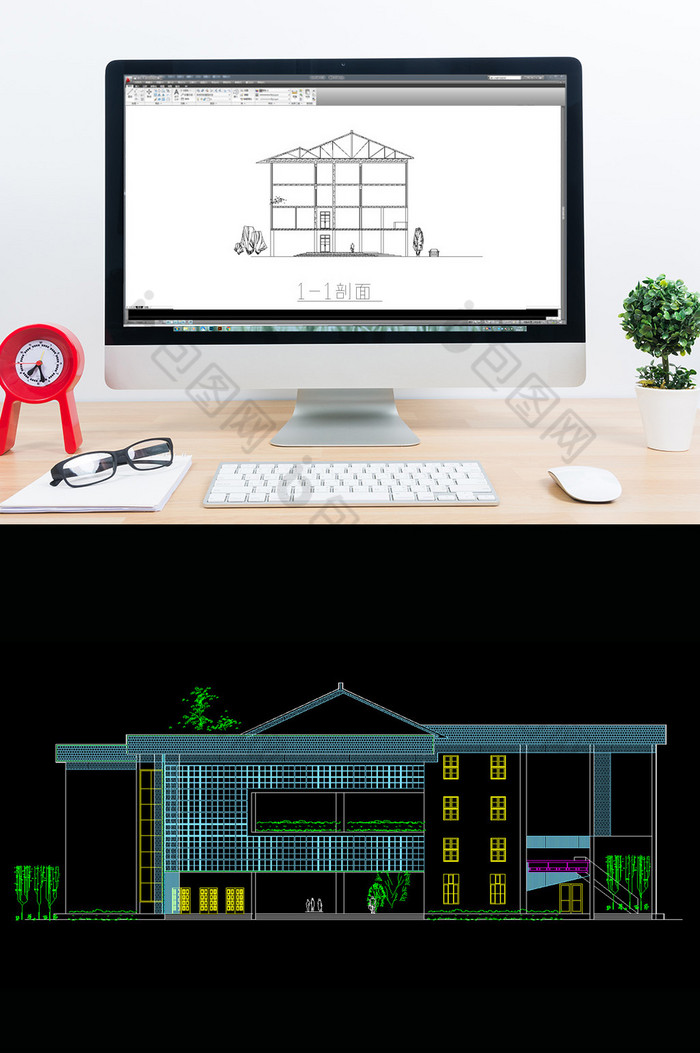 建筑设计CAD建筑施工图CAD设计图纸图片