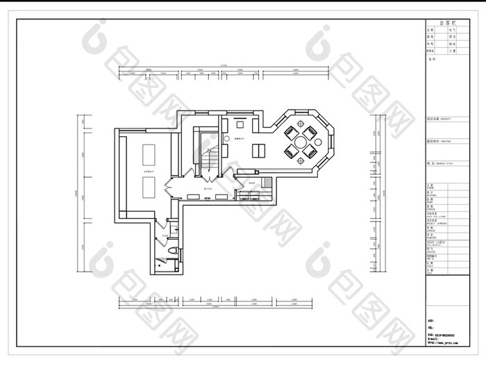 联排别墅CAD定制方案设计