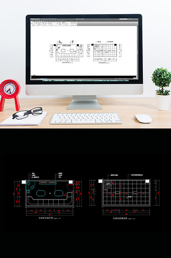 CAD家具编号图纸地面铺装图CAD图纸图片