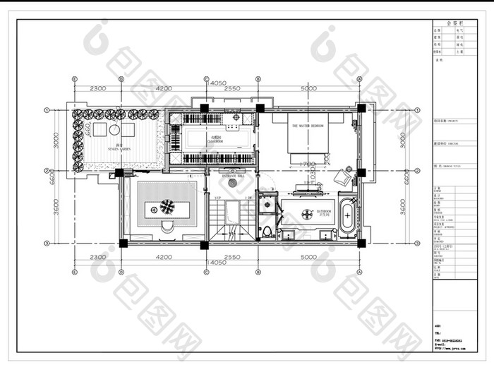 联排别墅CAD空间规划设计