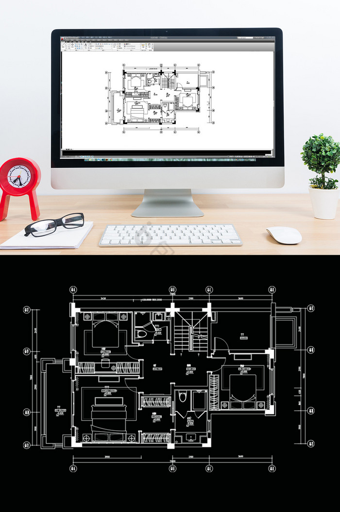 CAD别墅规划设计方案图片