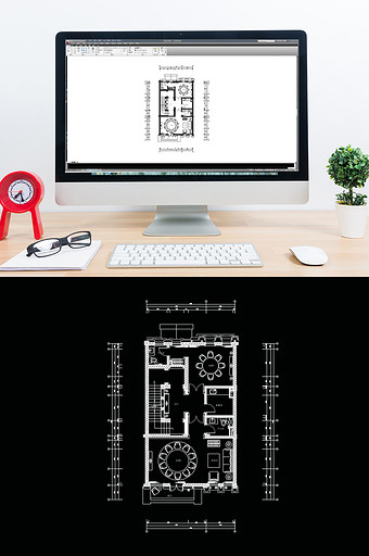 CAD别墅规划设计图片
