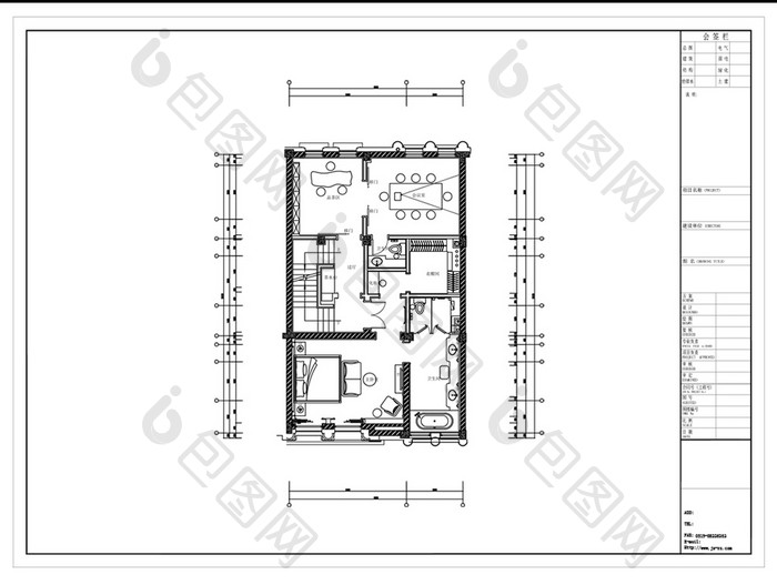 CAD别墅设计方案规划