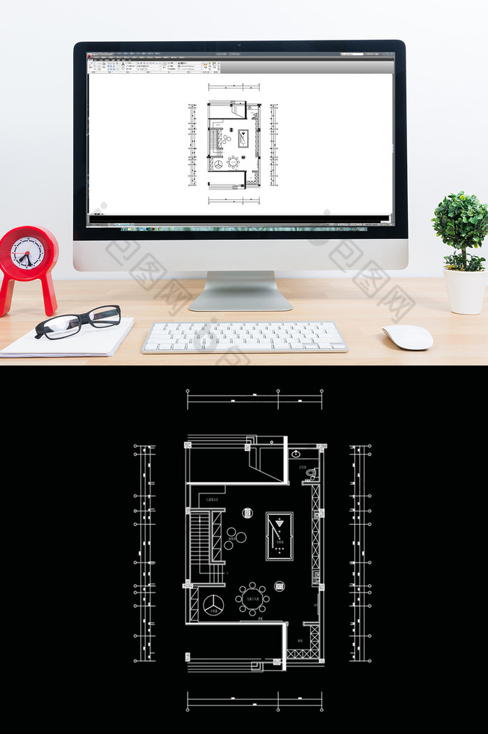 CAD地下室休闲区设计方案图片图片