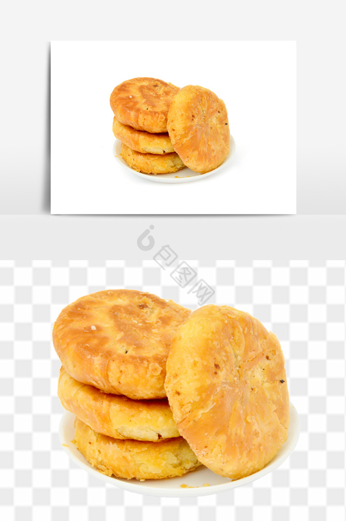 酥饼图片-酥饼素材免费下载-包图网