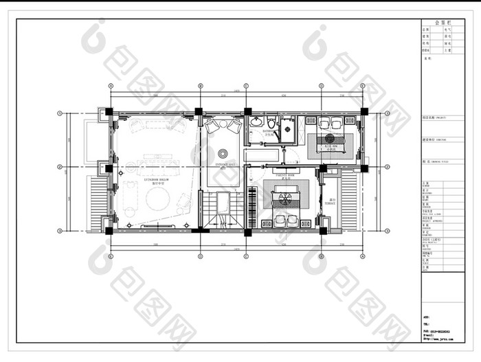 CAD别墅设计规划