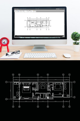 CAD别墅方案规划设计图片