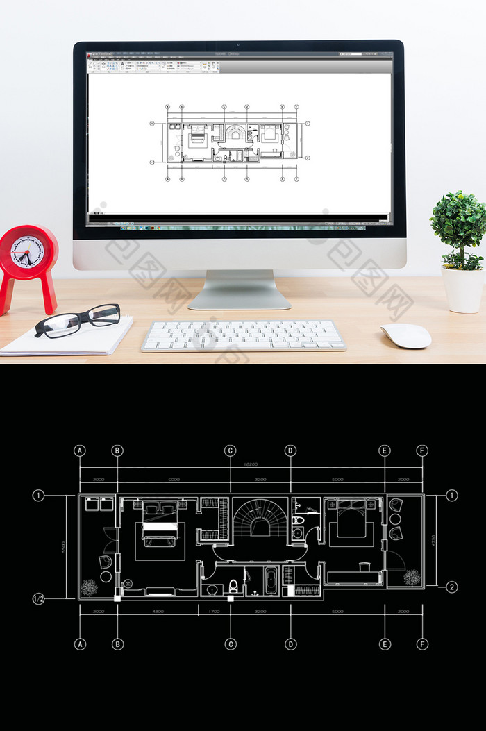 CAD别墅方案规划设计图片图片