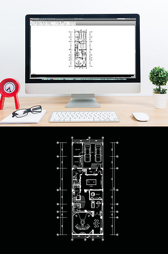 CAD别墅地下室室内规划设计图片