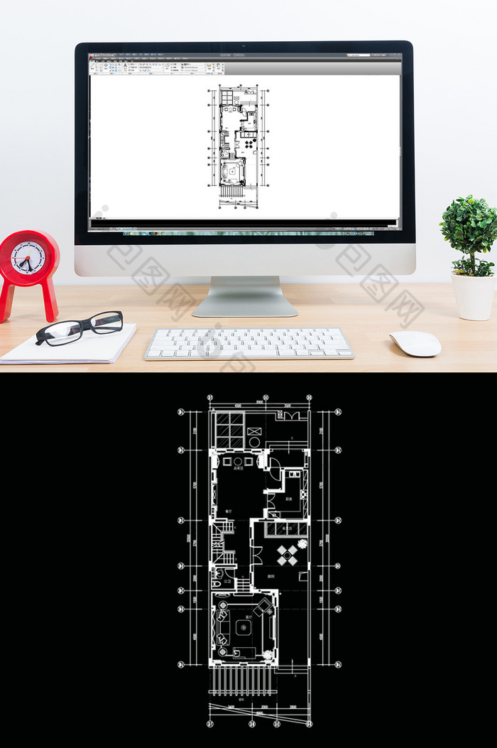CAD别墅平面设计规划