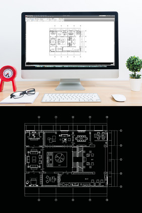 家具展厅设计规划CAD