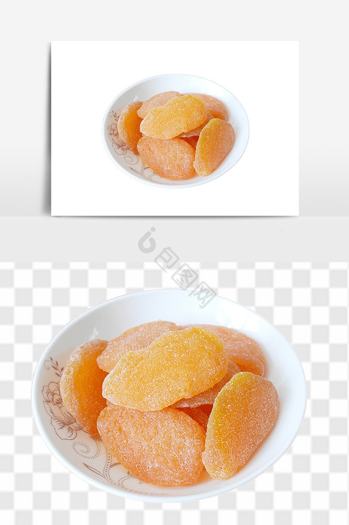 食品黄桃干图片