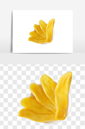 美味芒果干元素素材图片