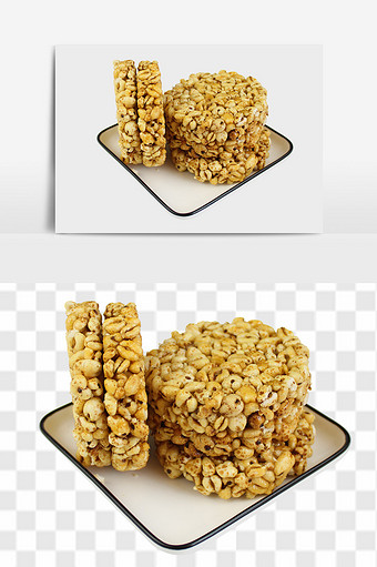 好吃的麦饼设计PSD元素图片
