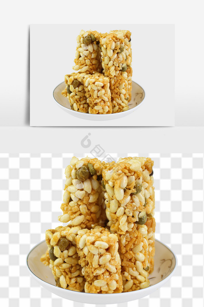 好美味的米酥PSD图片
