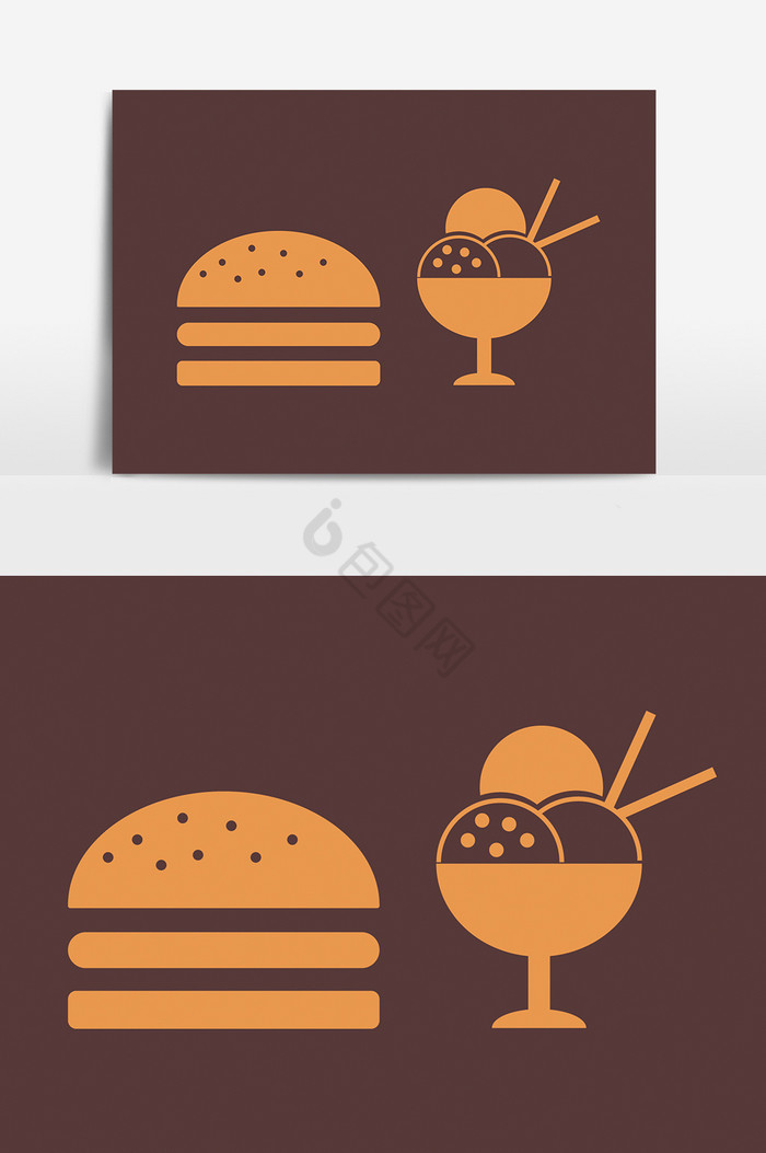 汉堡食物图片