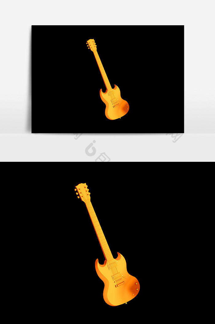 音乐吉他装饰图片图片