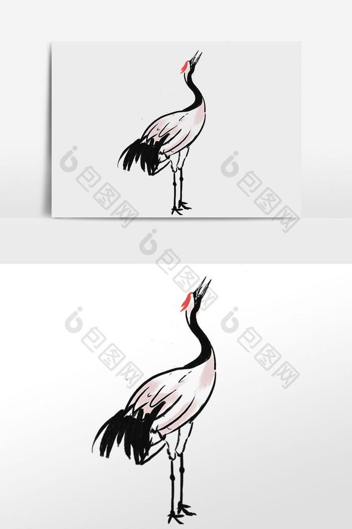 鸟类创意鹤图片