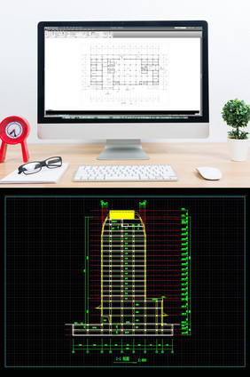 高级写字楼CAD建筑设计