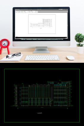 CAD某综合楼的建筑施工图