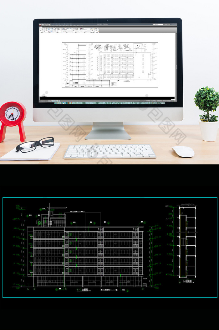 建筑设计CAD建筑施工图CAD设计图纸图片