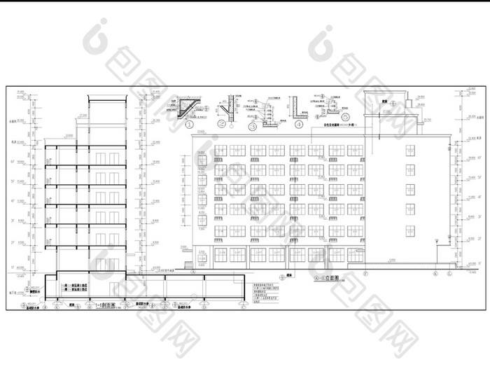 某商住宅楼建筑CAD设计