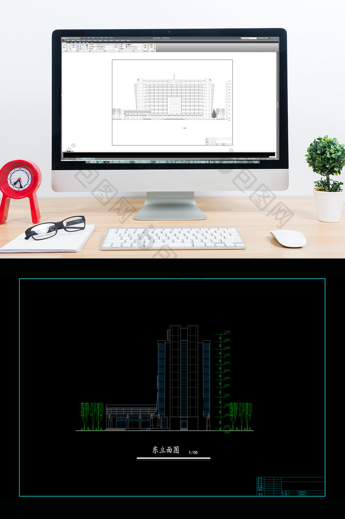 建筑设计CAD建筑施工图CAD设计图纸图片