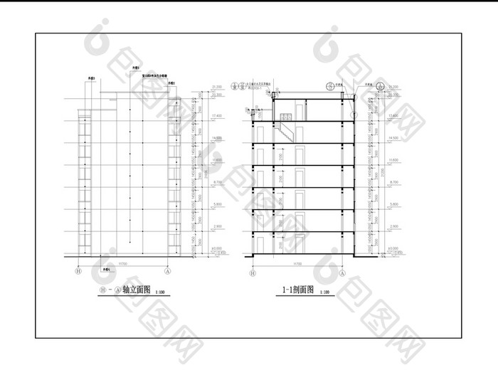 全套住宅建筑CAD施工图纸