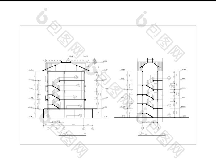 某商业用房的CAD建施图