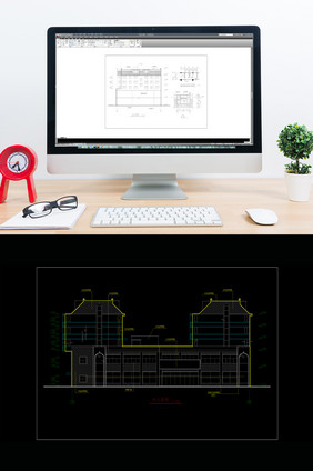 商住楼全部建施CAD图纸