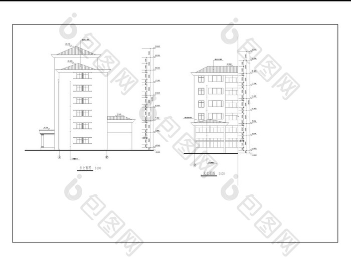 某综合楼的建施图图纸CAD