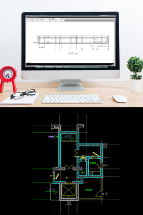 地下室人防建筑施工图CAD