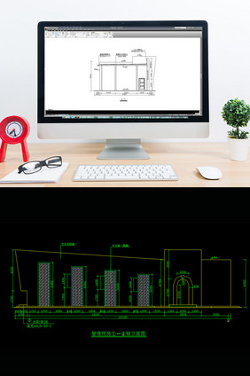 某旅游景点管理用房建筑施工图CAD