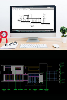 山地别墅建筑设计CAD施工图图纸