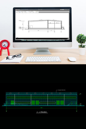 某公司厂房的建筑设计图纸CAD