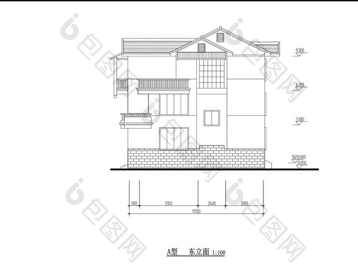 村镇建设住宅CAD方案图纸