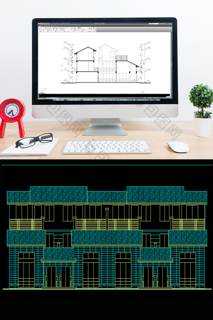 规划设计院的建筑施工图CAD图纸