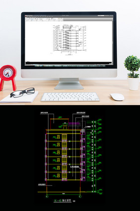 村住宅的建筑施工图CAD