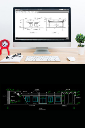 食堂CAD建筑施工图图纸