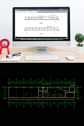 食堂建筑设计方案图施工图CAD