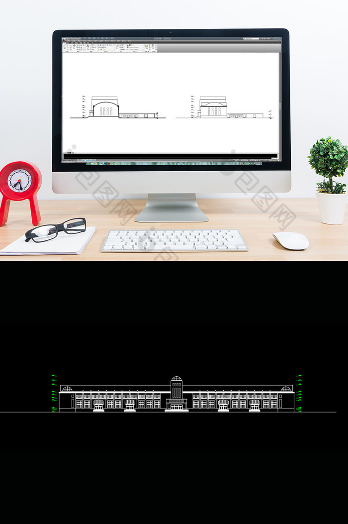 建筑施工图设计建筑设计CAD建筑施工图图片