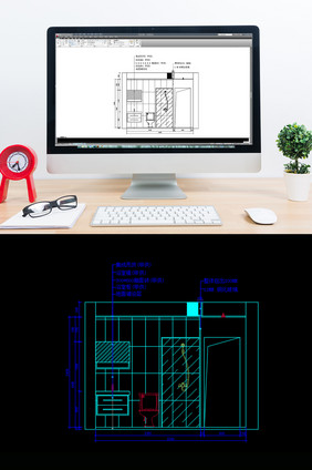 家装卫生间立面图纸CAD图纸