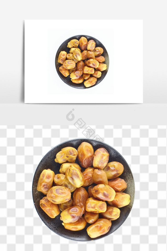 美味黄金椰枣高清图片