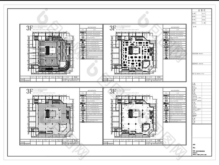 服装店设计CAD施工图纸