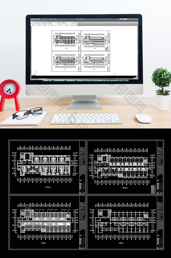 星级酒店CAD平面空间设计