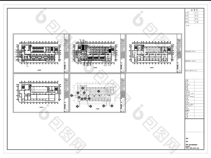 办公空间设计CAD空间规划