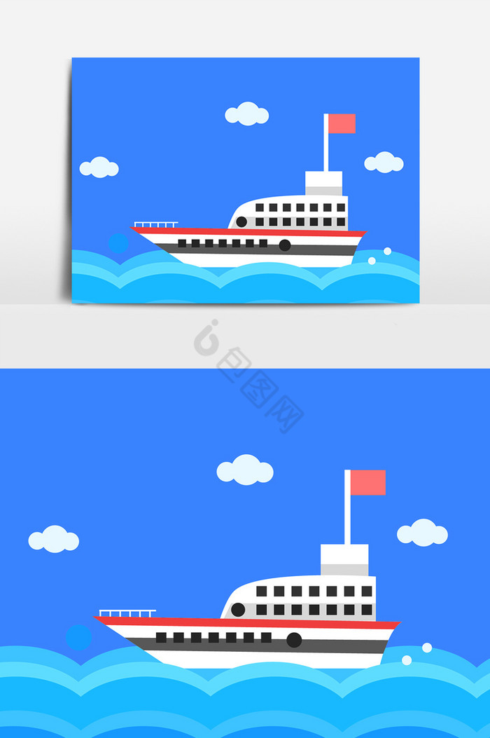 海洋轮船图片