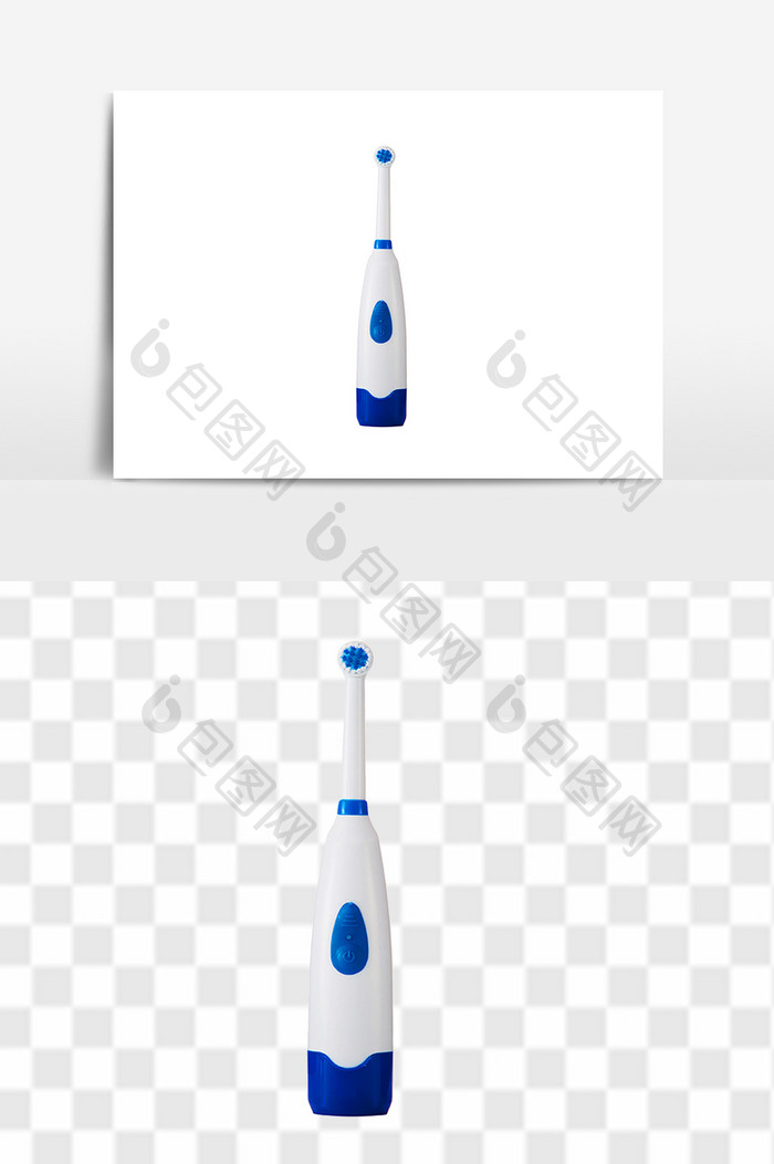 电动防水牙刷素材